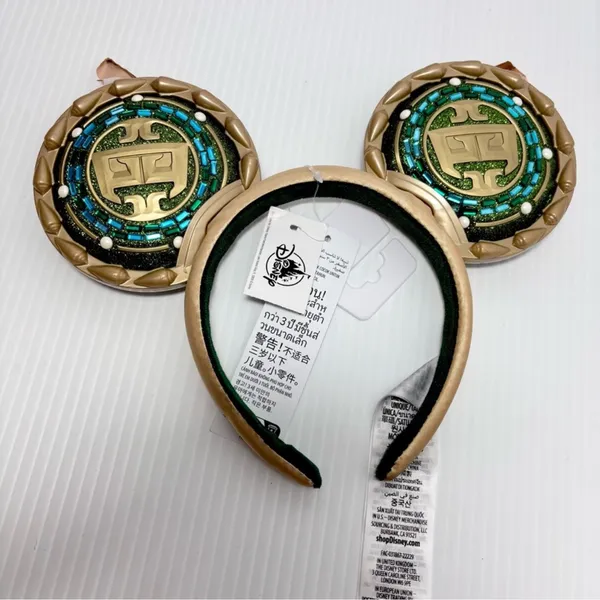 Disney Parks Wakanda Forever Mickey Ears Headband Black‎ Panther Limited Release - Image 5