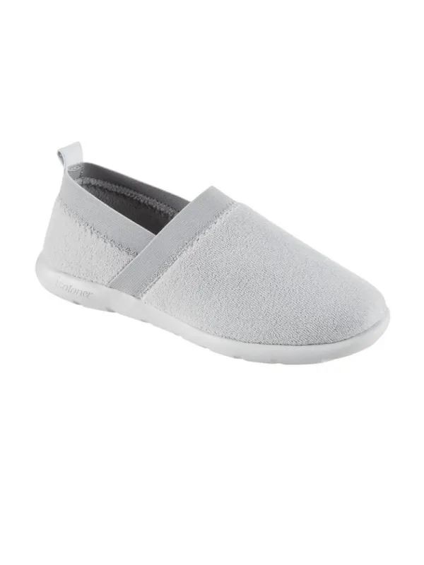 Isotoner Zenz Womens Everywhere Step In Slippers 95K60 Light Gray 10M - Image 8