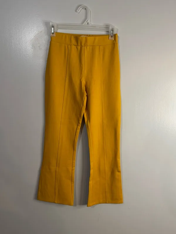 Lovers + Friends Mustard Yellow Straight Leg Pants Size XS - Image 10