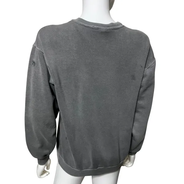 Vintage 90s Topico Bay Flying Panthers Airborne 407 Sweatshirt Gray Made in USA - Image 3