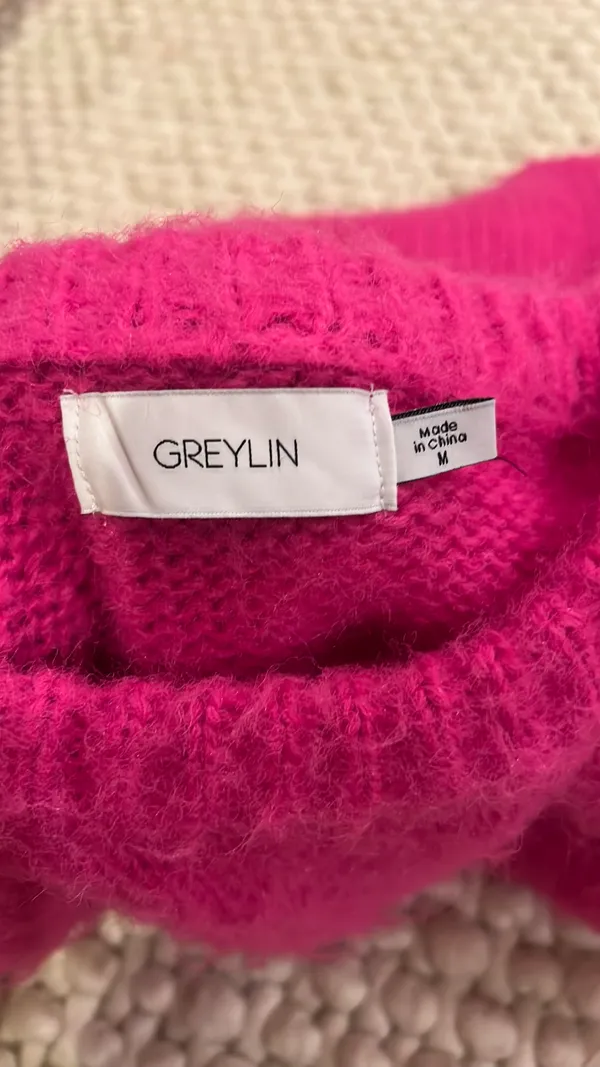 Hot Pink Greylin Sweater - Image 2