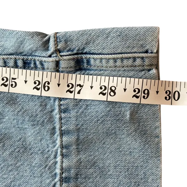 LOFT High Waist Palazzo Jeans‎ Size 26 Wide Leg Denim Blue - Image 8