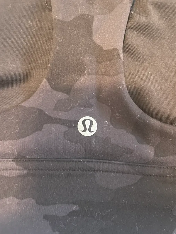 Lululemon Black Camo Sports Bra - Image 4