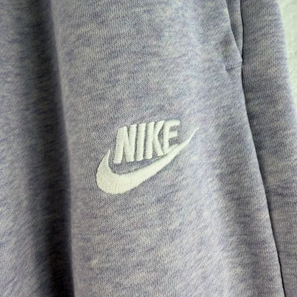 Nike XL‎ Sportswear Club Fleece Mid Rise Oversized Sweatpants Jogger Lavender - Image 4