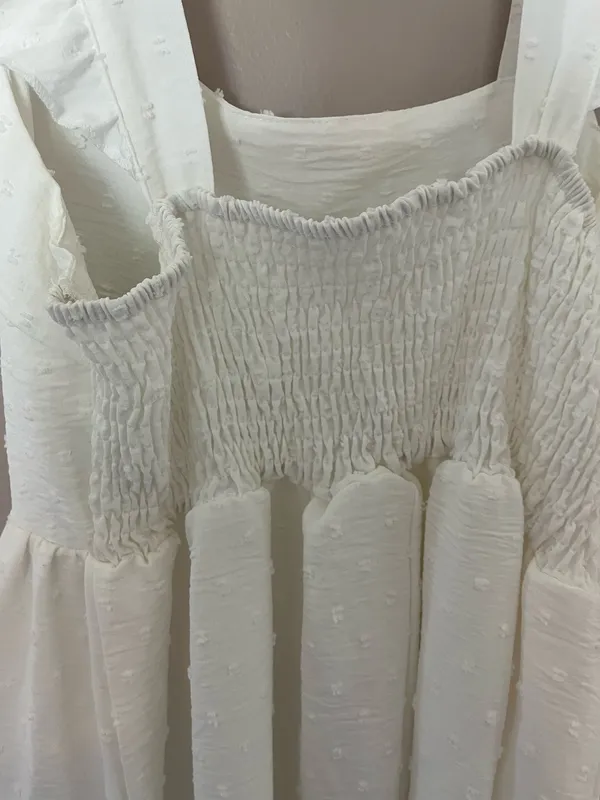 white dress Size M - Image 4