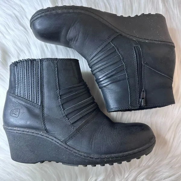 KEEN Women's Zurich Low Boot Black Size 8 - Image 11