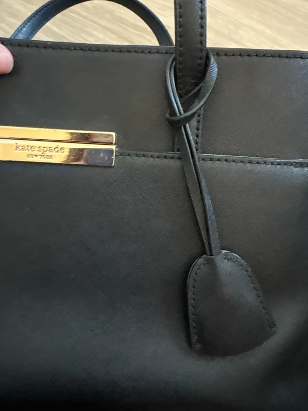 Black Kate Spade Purse - Image 4