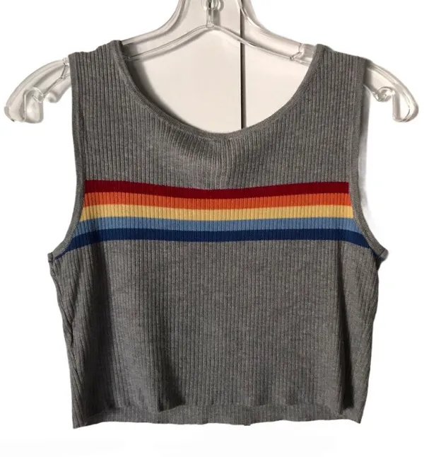 I love it Knit Crop Top - Image 6