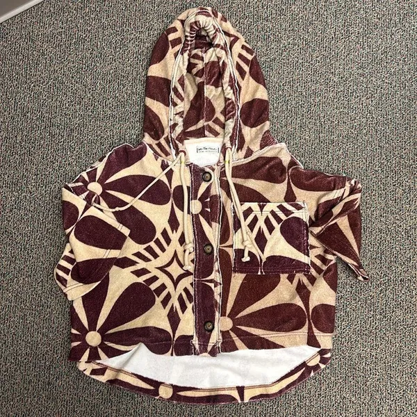 Free People We The Free Terry Cardi Size XS - Image 2