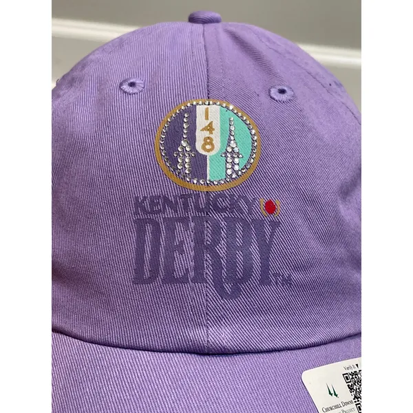 Kentucky Derby 148 Lavender Rhinestone Hat Churchill Downs Equine Artwear OS NWT - Image 7