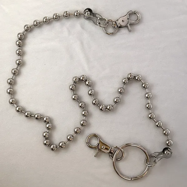 Bead Pants Chain for Men Women,Jeans Chain,Keys Chain,Biker Wallet Chain,Streetwear Punk Hip Hop Unisex Style - Image 7