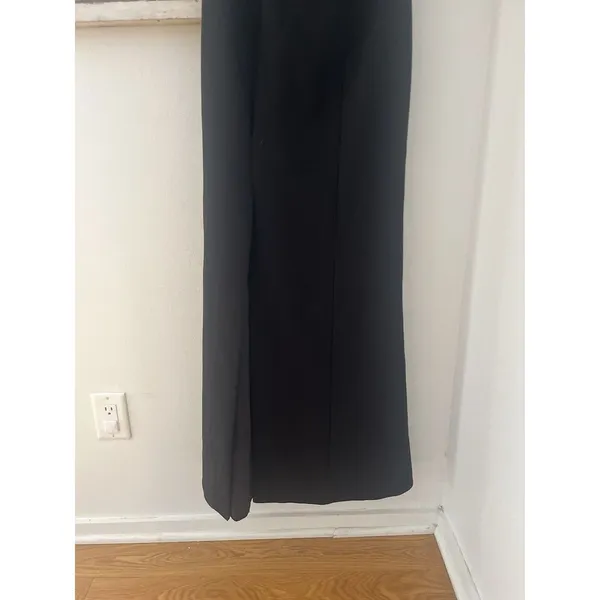 Cinq à Sept $695 Silk‎ Designer Annalie Gown Leg Slit Cut Out Size 0 - Image 7