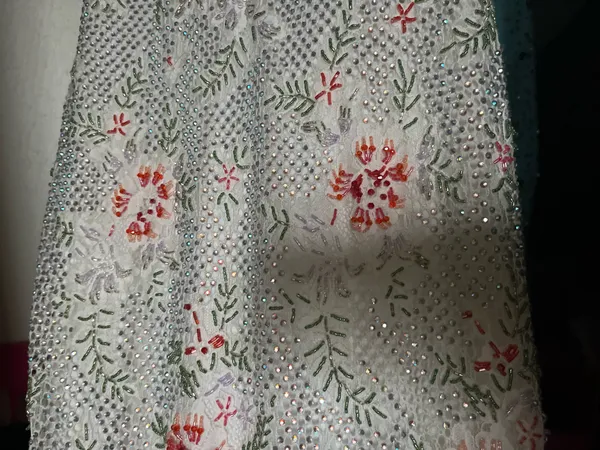 Vienna Prom Beaded prom dress size 4 - Image 3