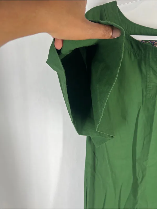 Maeve Anthropologie Green Flutter Sleeve Shift Mini Dress Size XS - Image 5
