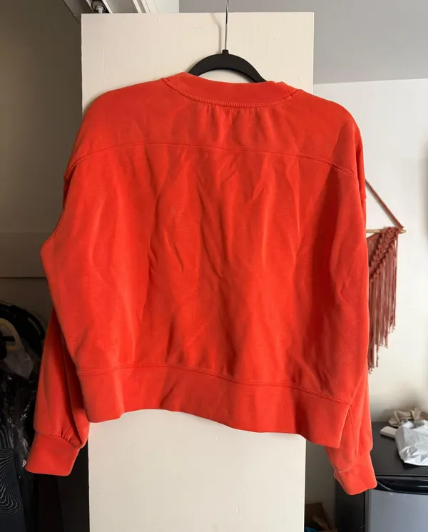 Lululemon Perfectly Oversized Cropped Crew Softstreme - Image 2