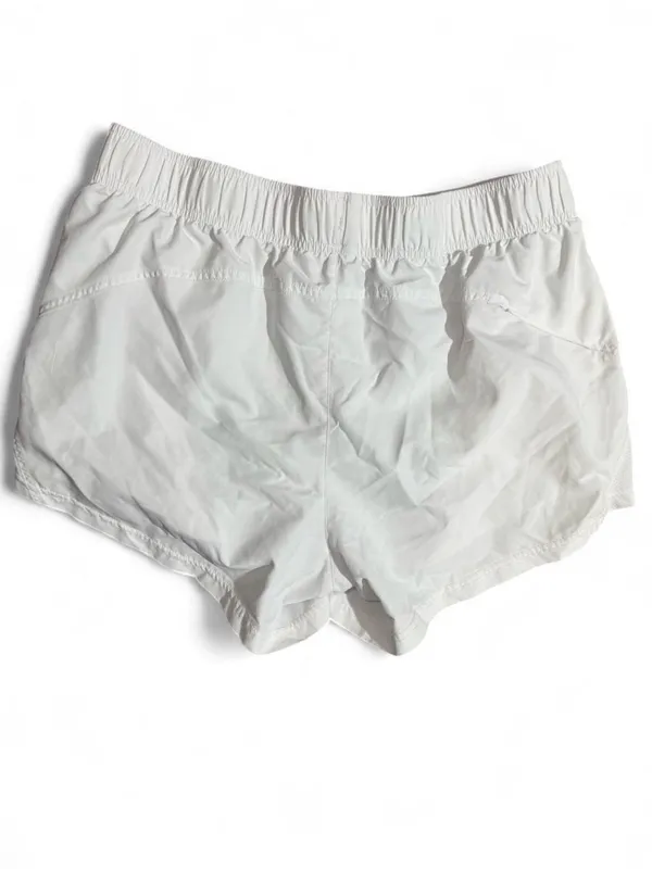 Women's White Sleep & Lounge Shorts with Elastic Waist - Image 2
