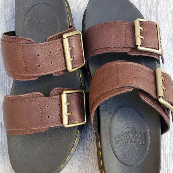 Dr Martens Unisex platform slide sandals 10 US M, 11 US L - Image 5