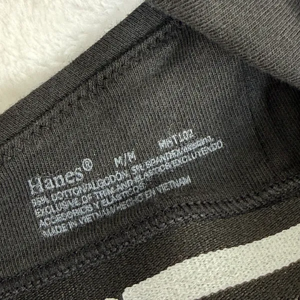 Hanes Womens Cotton Spandex Triangle Bralette 2 Pack‎ Black Tan M - Image 5