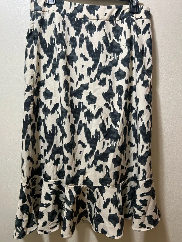 SHEIN Animal Print High Low Skirt - Image 3