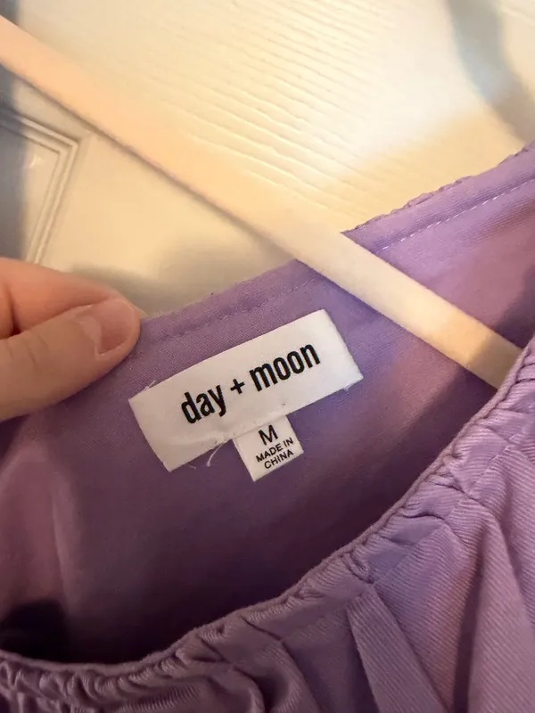 Day & Moon Romper Purple Size M - Image 3