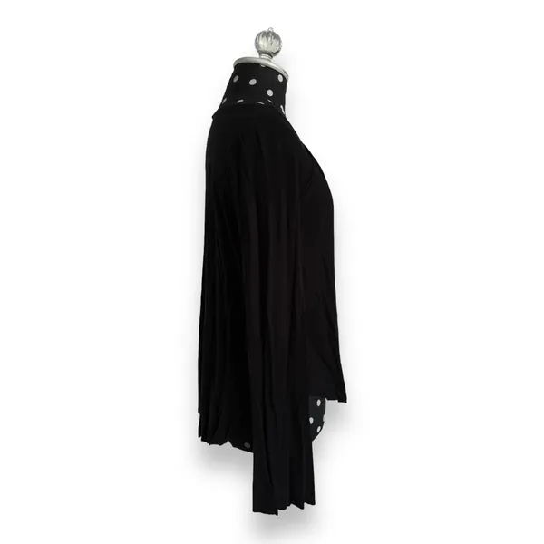 American Eagle Womens‎ Top Sz S Soft & Sexy Black Long Sleeve Viscose Elastane - Image 3