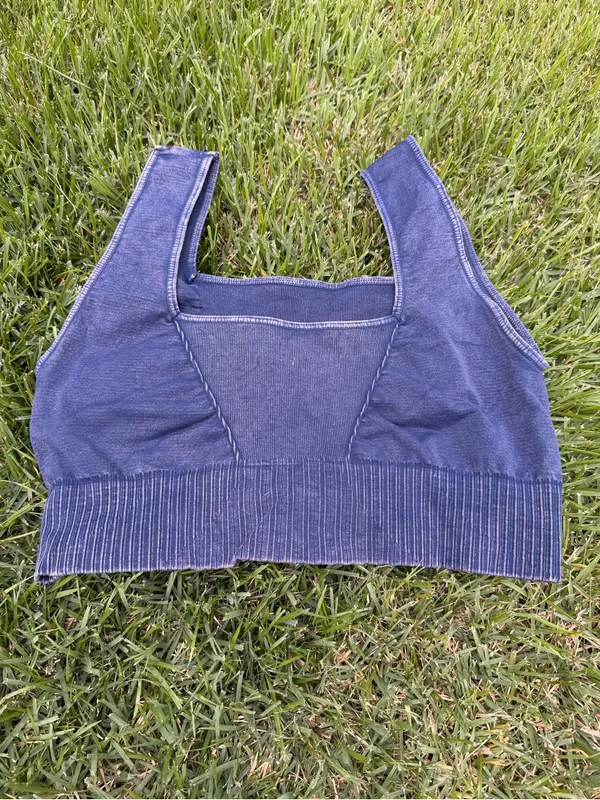 FP Movement by Free People Navy Blue Seamless Sports Bra - Image 2