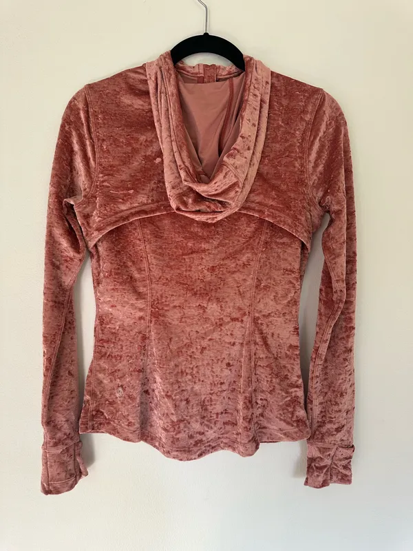 Lululemon Hooded Define Jacket *Crushed Velvet Soft Cranberry 8 - Image 2