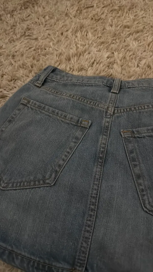 Wild Fable Jean Skirt Denim - Image 3
