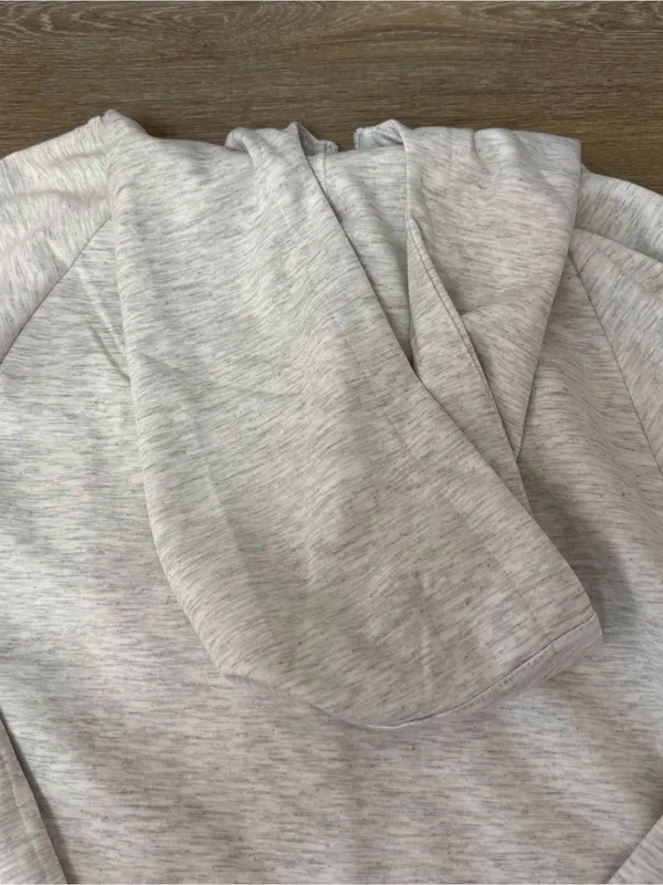 Spyder Heather Light Gray Zip-Up Hoodie - Image 8