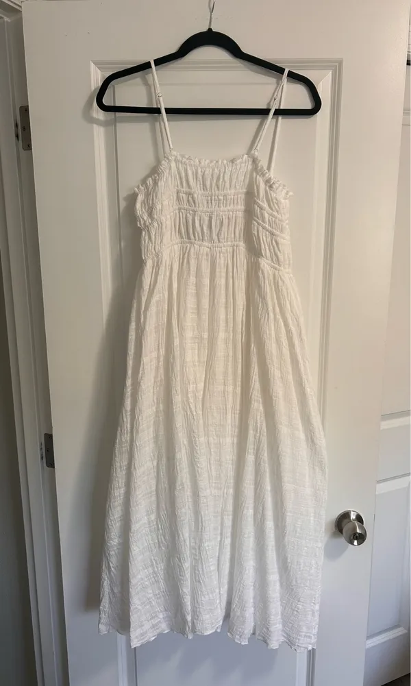 New Showpo Lucienne Midi Dress Ruched Dress Size S MSRP $109 - Image 9