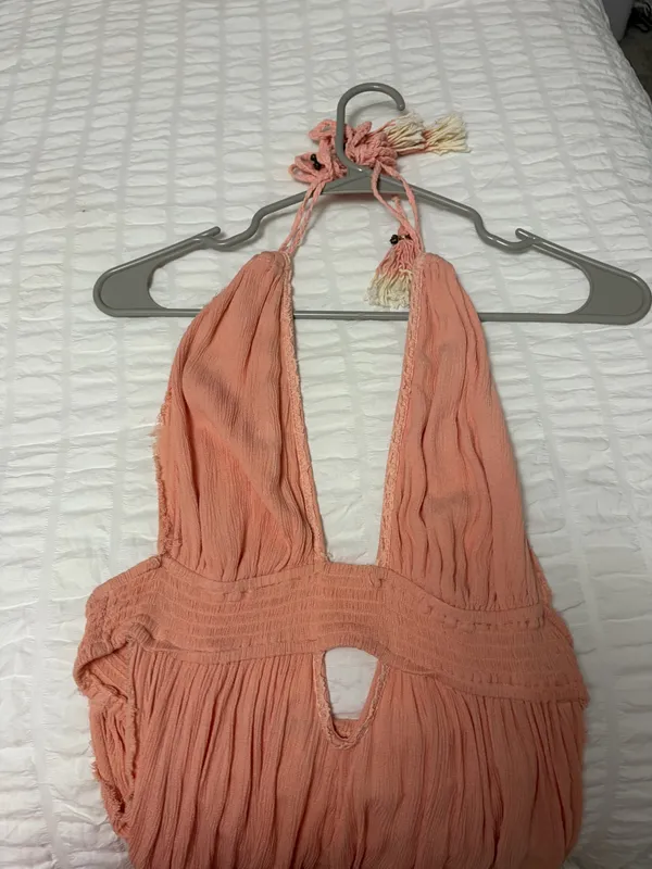 Free people halter maxi dress size XS - Image 2