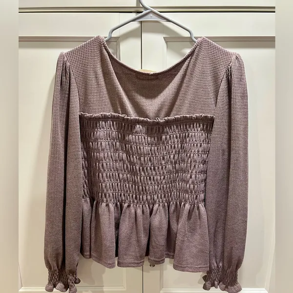 Altar’d State Waffle Knit Top, size Large - Image 2