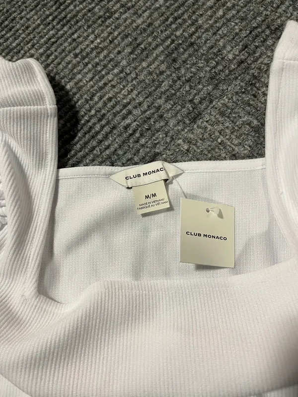Club Monaco Puff Sleeve Top - Image 5
