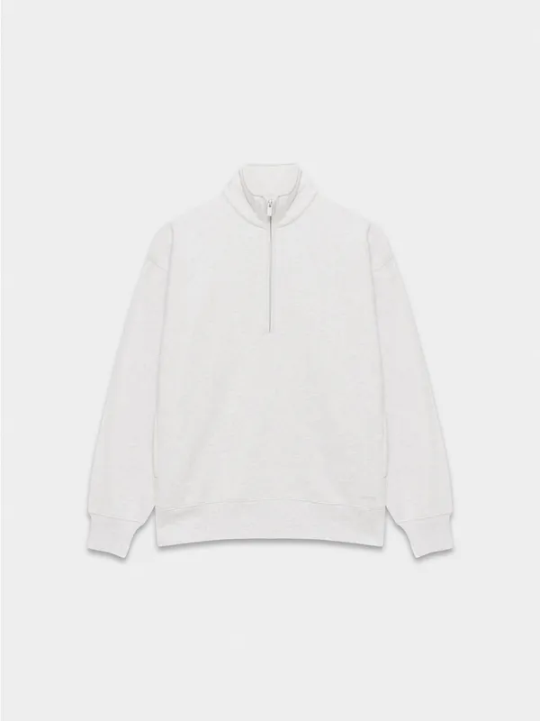 Aritzia Cozy Sweatfleece Boyfriend 1/2 Zip oversized sweatshirt size small NWT - Image 16
