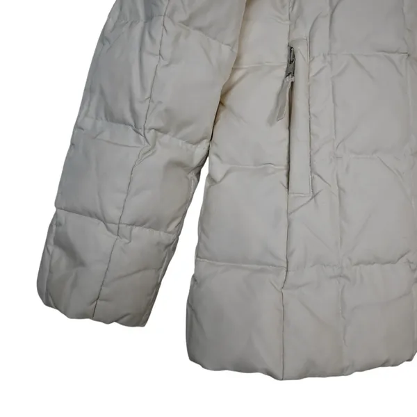 GAP Women's XS Vintage Cream Puffer Jacket - Image 5