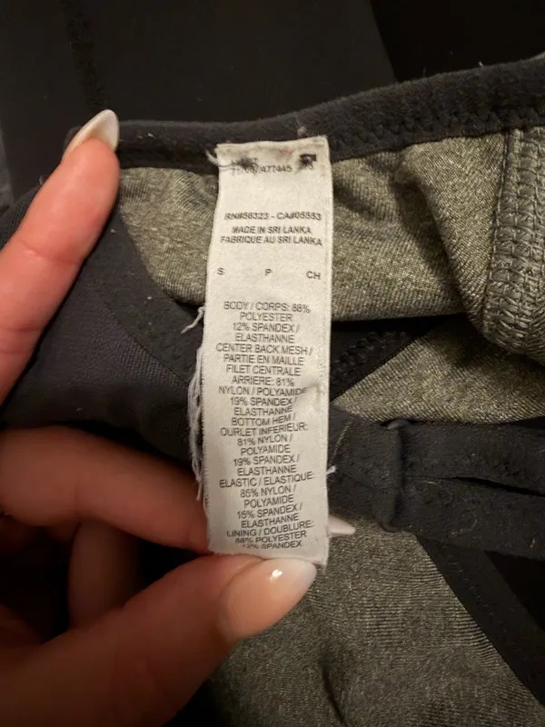 Nike Grey Sports Bra - Image 4