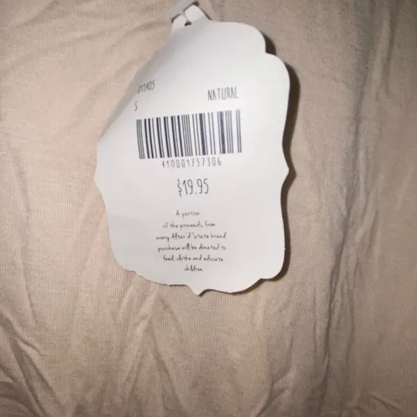 Altar’d State Neutral Cami with lace trim Size Small (NWT) - Image 2