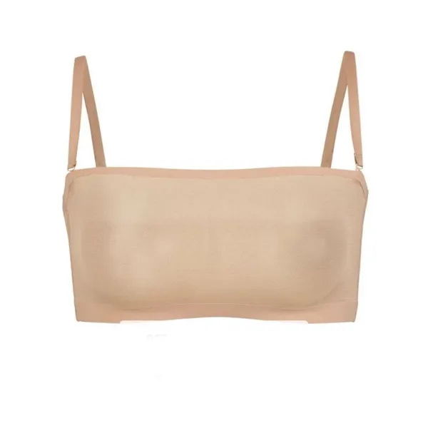 SKIMS Sheer Sculpt Bandeau Clay NWT - Image 3