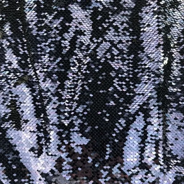 Honey Punch - Sequin Changing Mini Slip Dress in Blue & Silver - Image 3