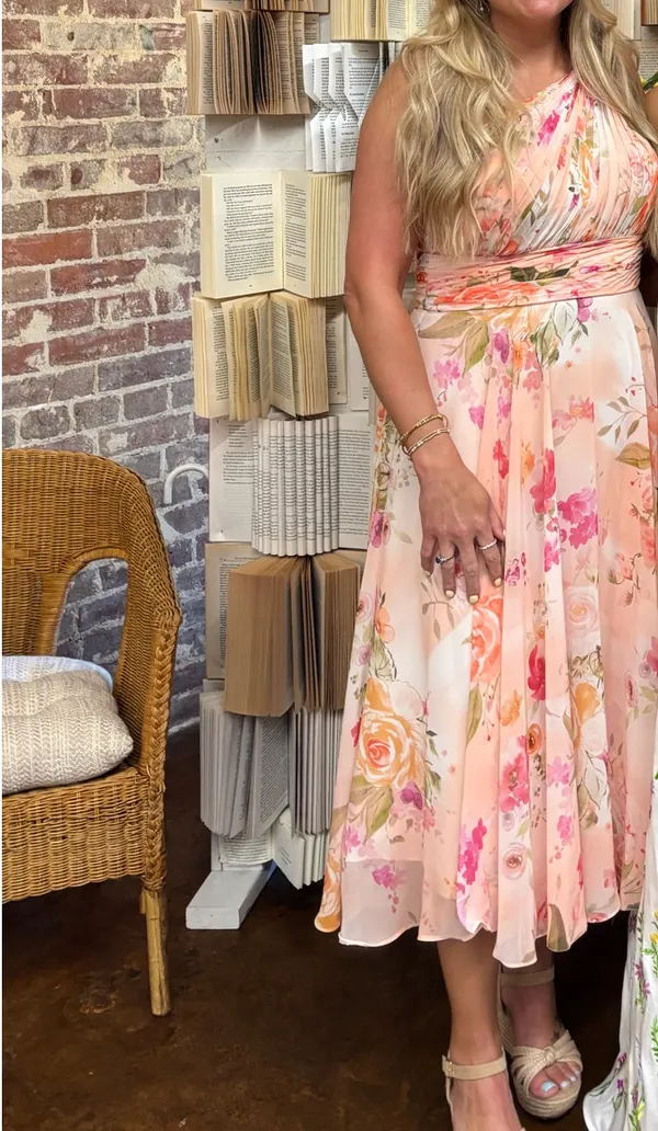Azazie Floral Dress - Image 3