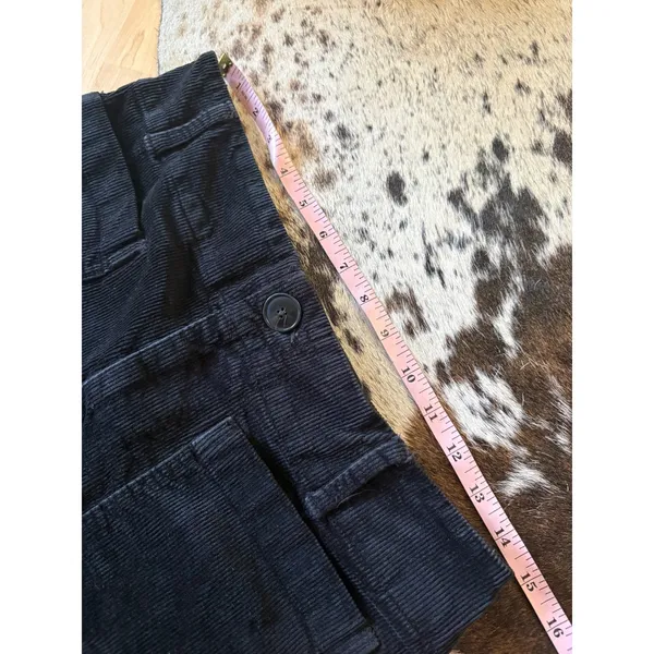 MAEVE ANTHROPOLOGIE Black‎ Corduroy The Colette Pants Size 30 - Image 8