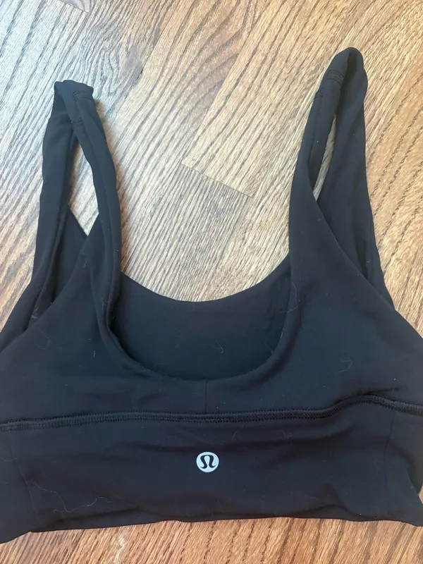 Lululemon Black Sports Bra - Image 2