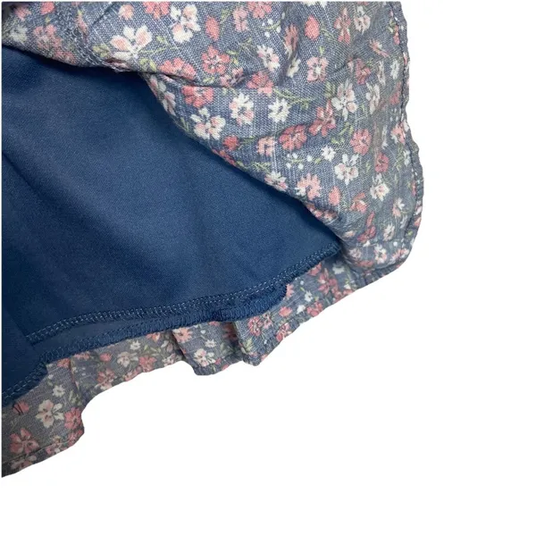 Altard State Dress Womens Size XS Blue Floral Babydoll‎ Tiered Peasant Cottage - Image 4