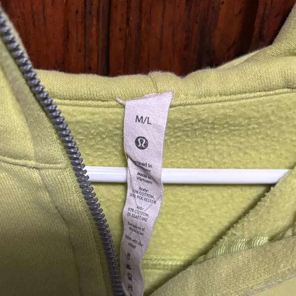 lululemon athletica Light Green Hoodie - Image 3