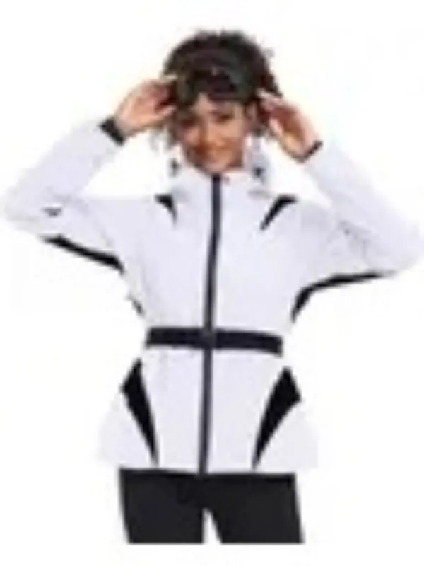 GS Snowing Womens XL Waterproof White & Black Warm Ski Snow Jacket Snowboarding - Image 3