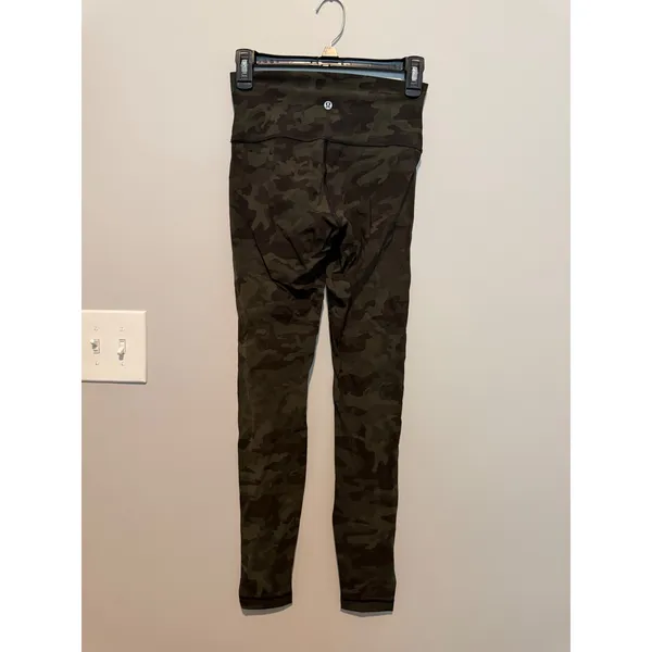 Lululemon Align High-Rise Pant 28 Heritage 365 Camo Dark Olive Multi Size 4 - Image 2