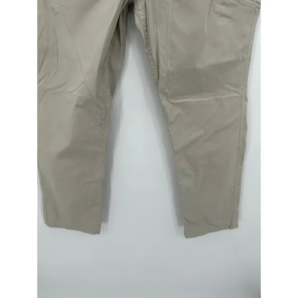 Eddie Bauer Pants Women‎ 8 Tan Khaki Nylon Blend Outdoors Hiking Lightweight - Image 3