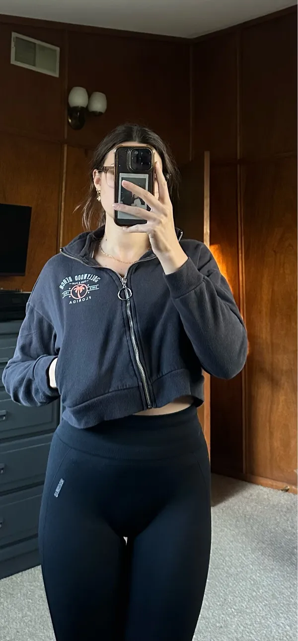 Hollywood Beach Crop Jacket Black - Image 2