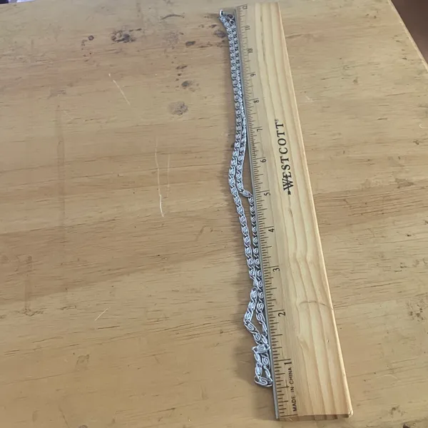 Silver Chain Necklace - Image 2