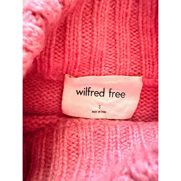 Wilfred Free Harper Merino Wool Relaxed Fit Turtleneck Sweater Top Knit Sz S - Image 3